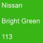 Preview: Nissan, Bright Green, 113.